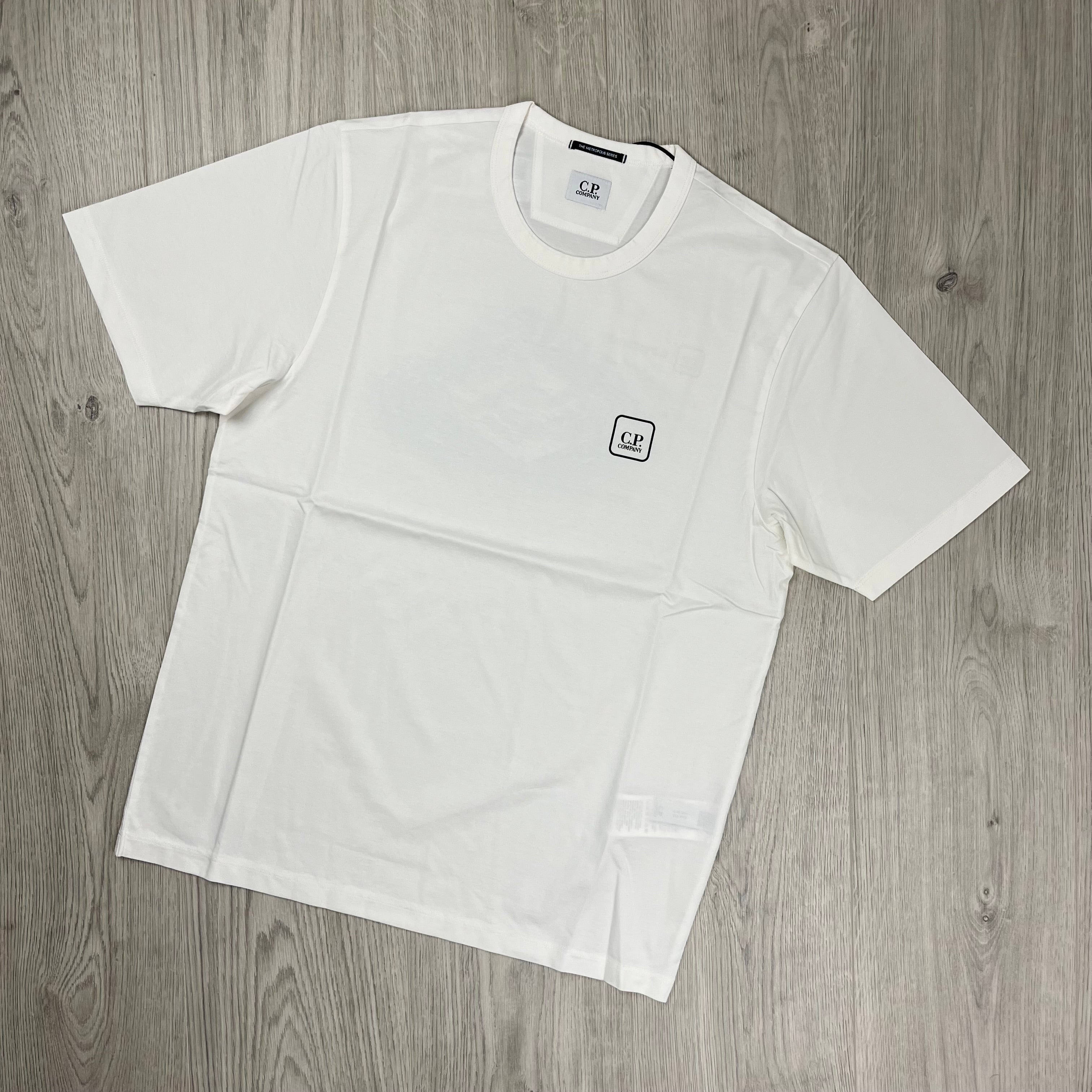 CP Company Metropolis T-Shirt - White -Usfansport