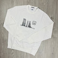 CP Company Metropolis Sweatshirt - White -Usfansport