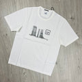 CP Company Metropolis T-Shirt - White -Usfansport