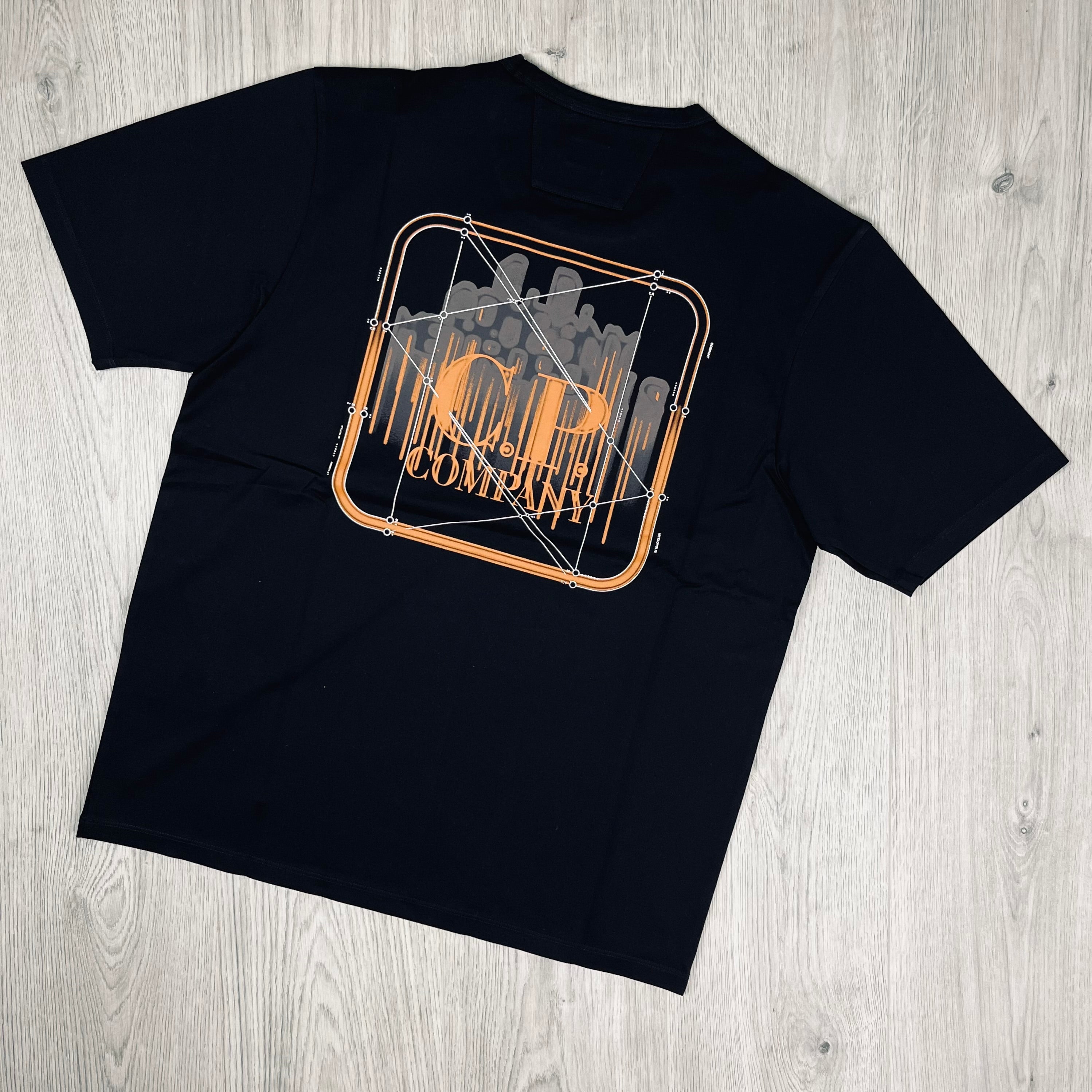 CP Company Metropolis T-Shirt - Black -Usfansport