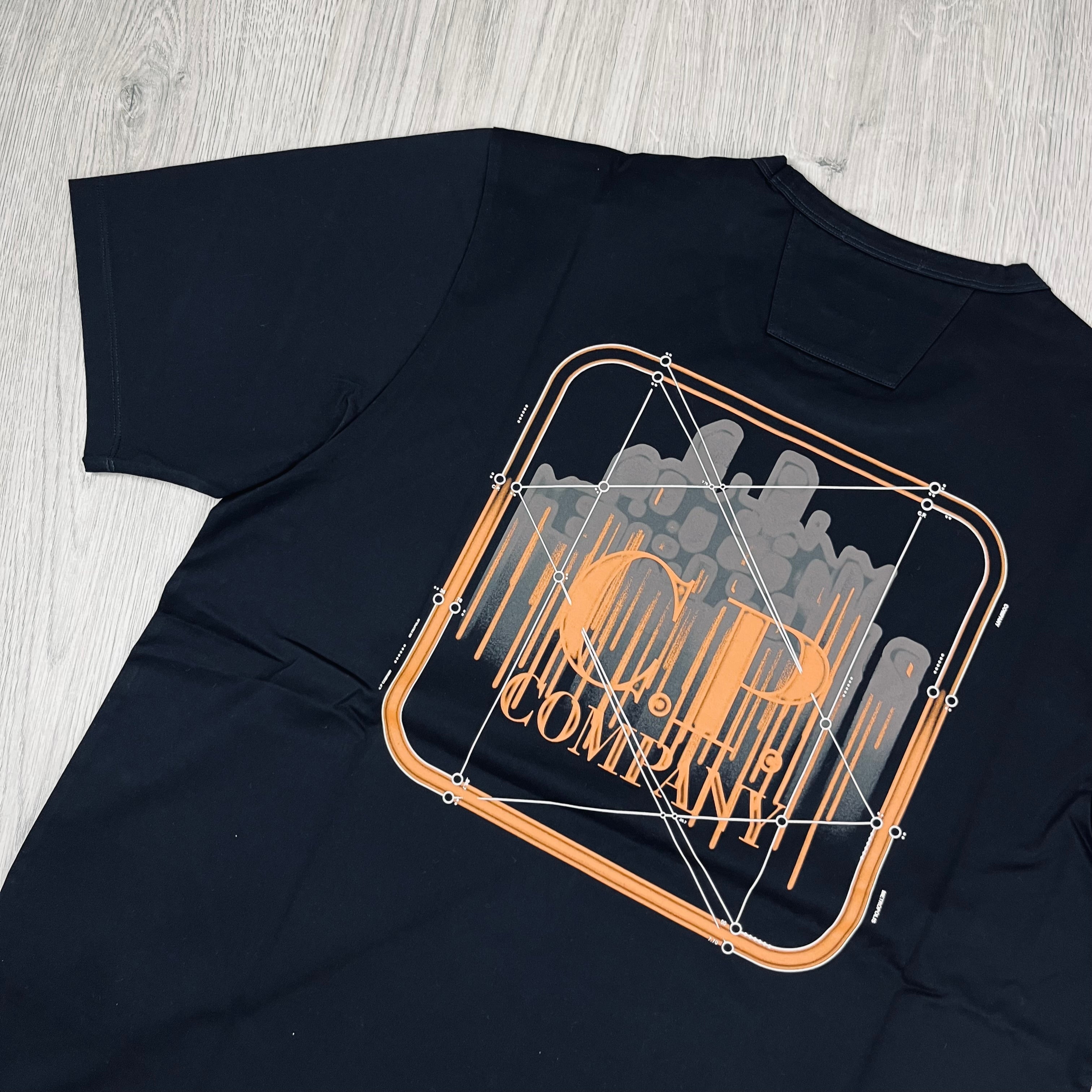 CP Company Metropolis T-Shirt - Black -Usfansport