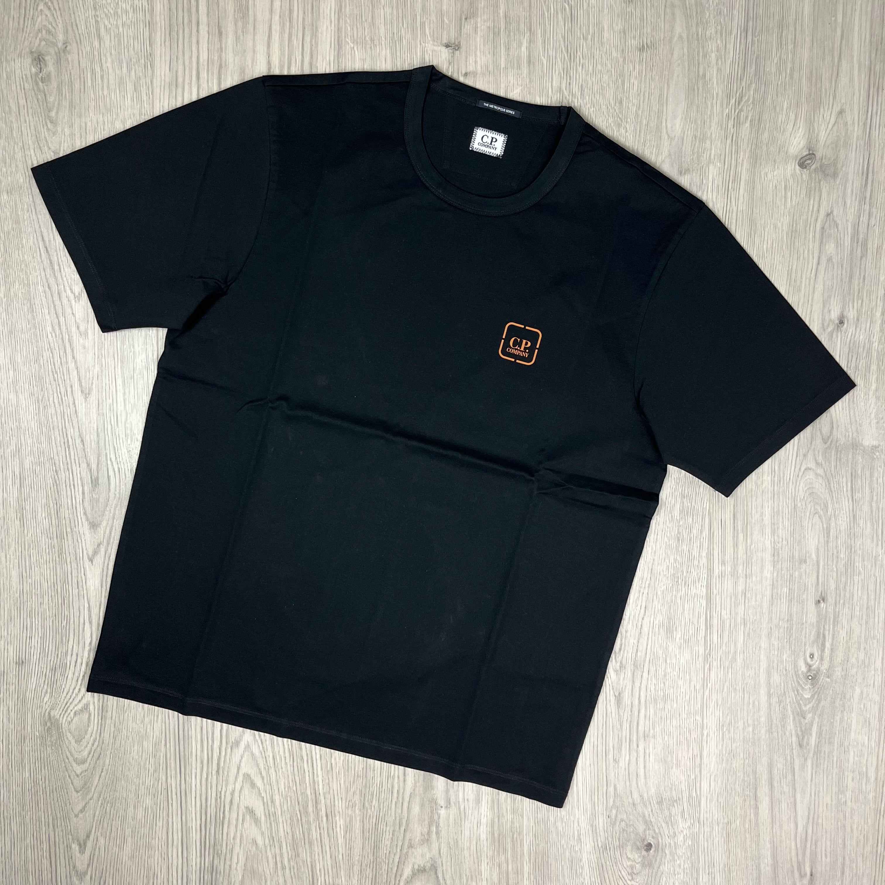 CP Company Metropolis T-Shirt - Black -Usfansport