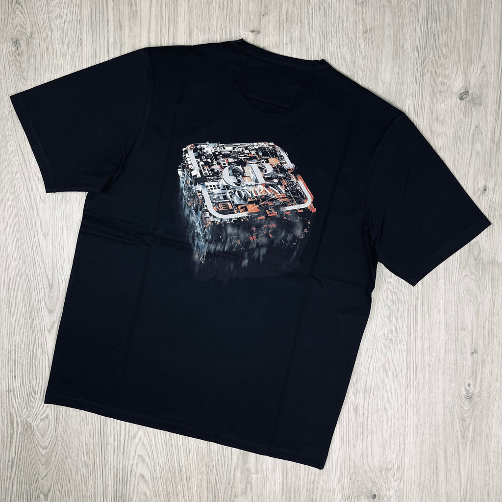 CP Company Metropolis T-Shirt - Black -Usfansport