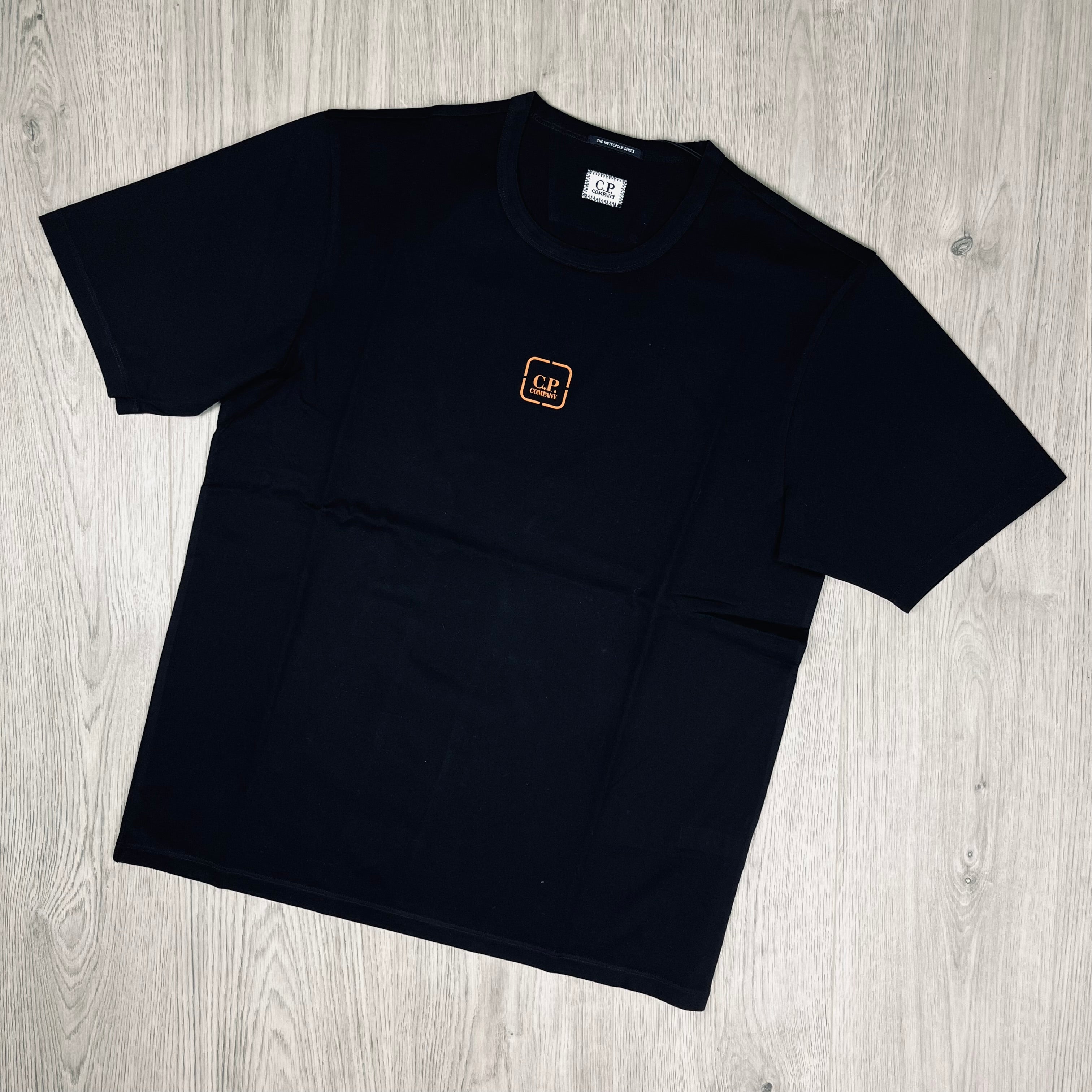 CP Company Metropolis T-Shirt - Black -Usfansport