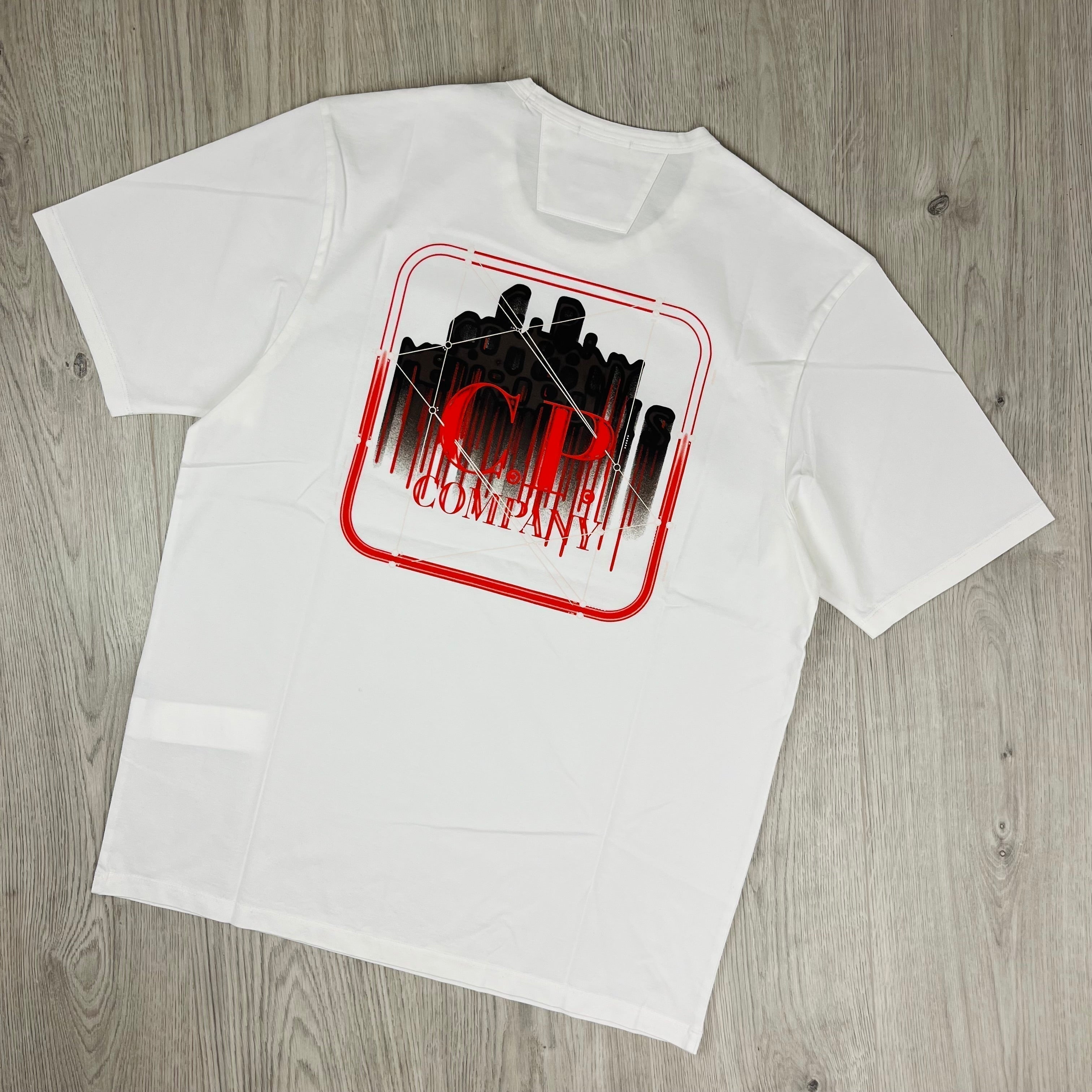 CP Company Metropolis T-Shirt - White -Usfansport
