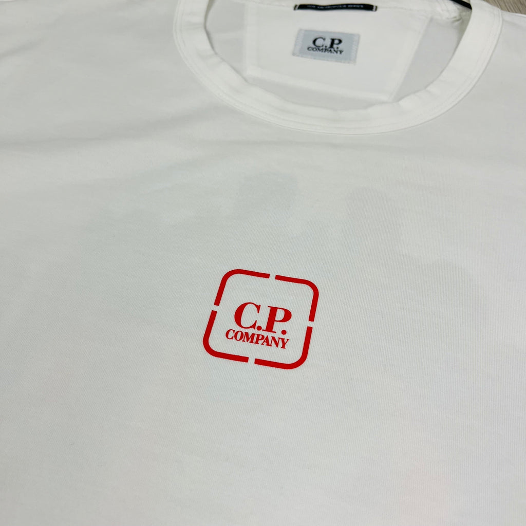 CP Company Metropolis T-Shirt - White -Usfansport