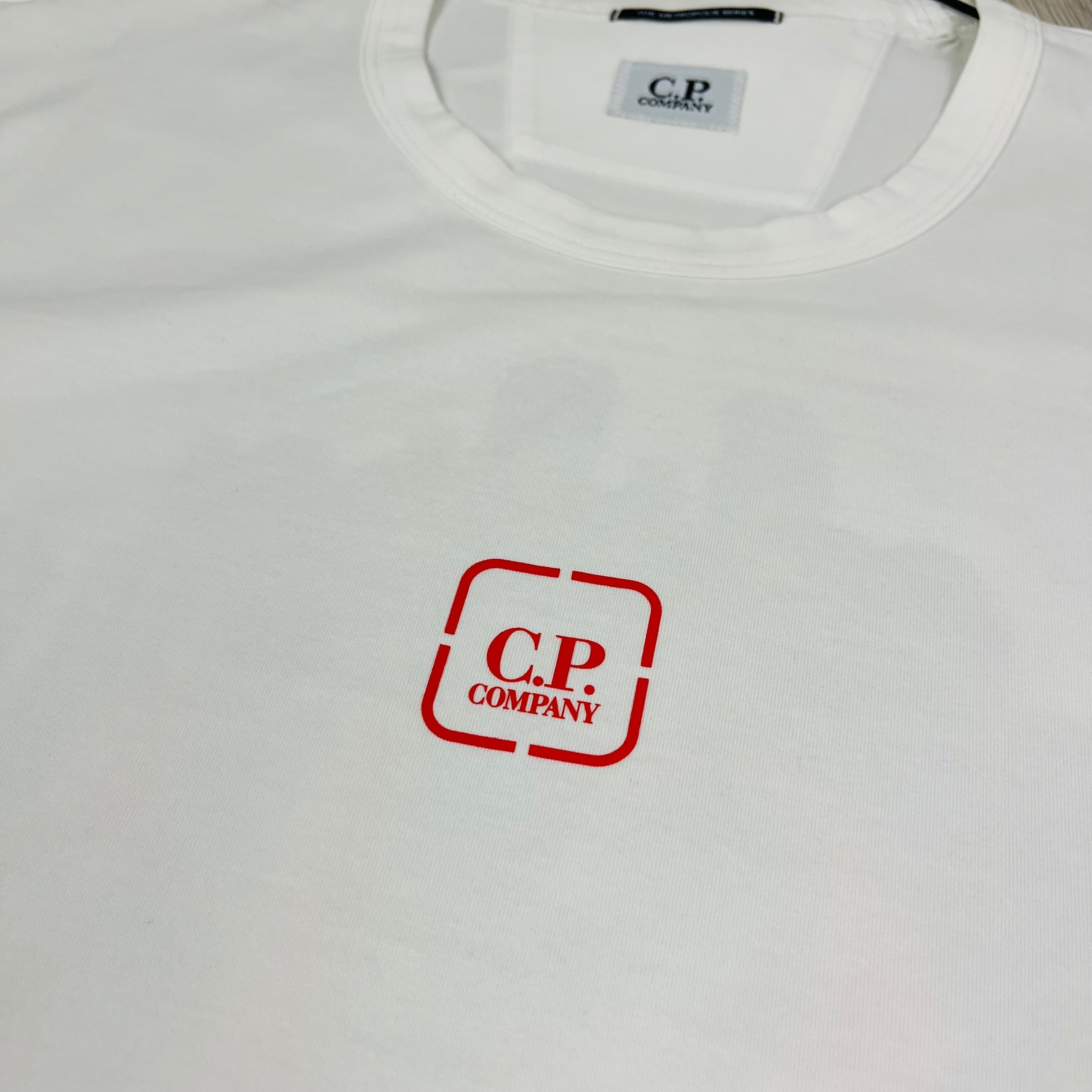 CP Company Metropolis T-Shirt - White -Usfansport