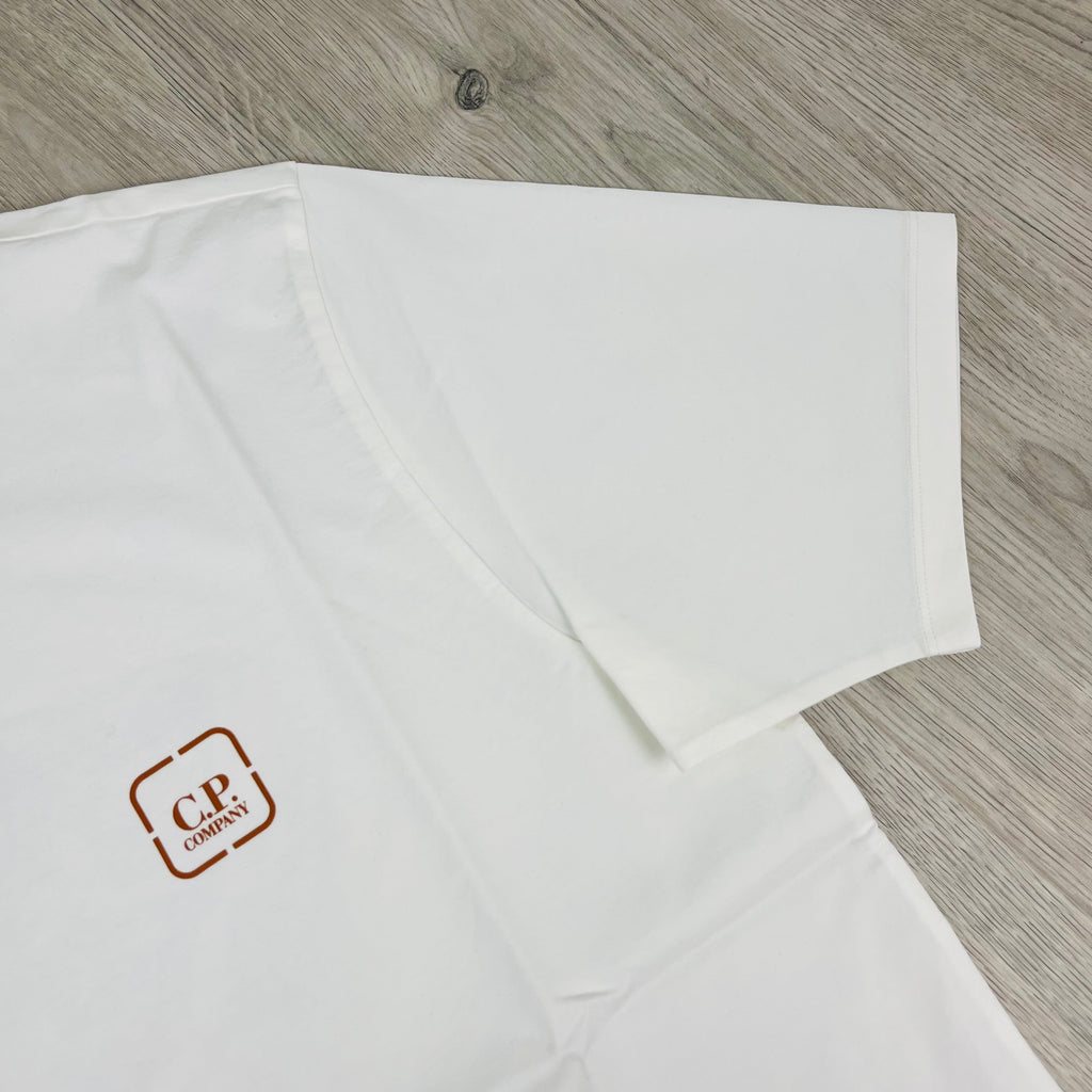 CP Company Metropolis T-Shirt - White -Usfansport