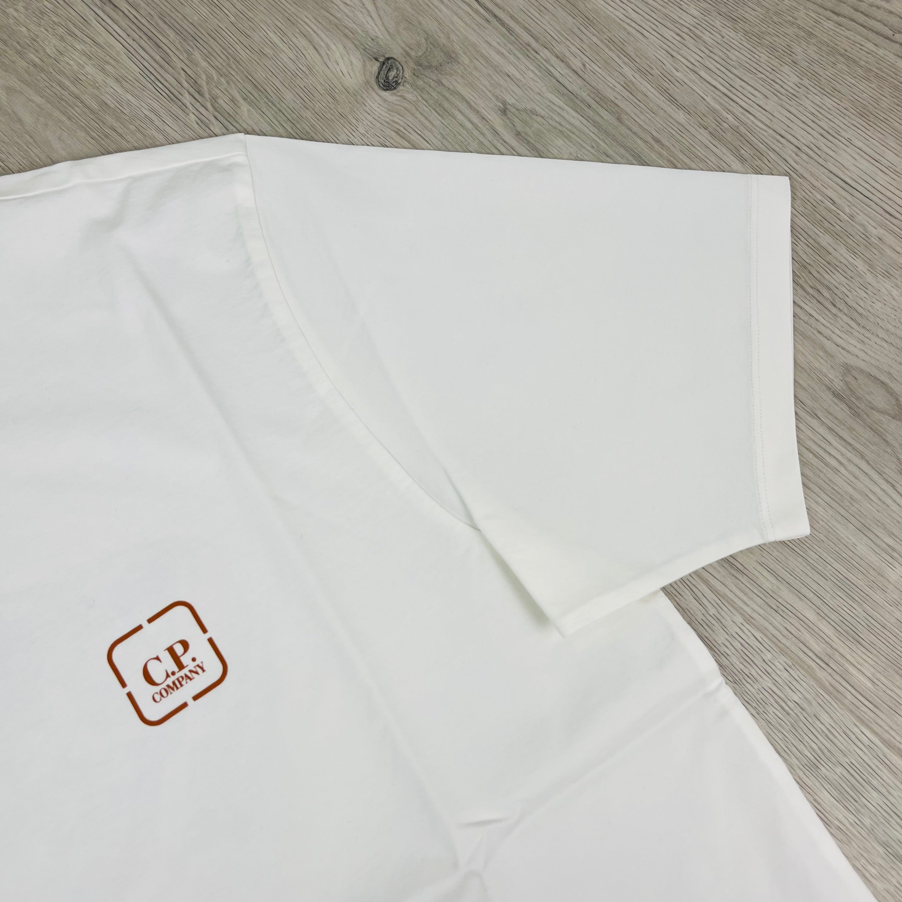 CP Company Metropolis T-Shirt - White -Usfansport
