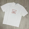 CP Company Metropolis T-Shirt - White -Usfansport