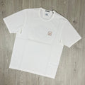 CP Company Metropolis T-Shirt - White -Usfansport