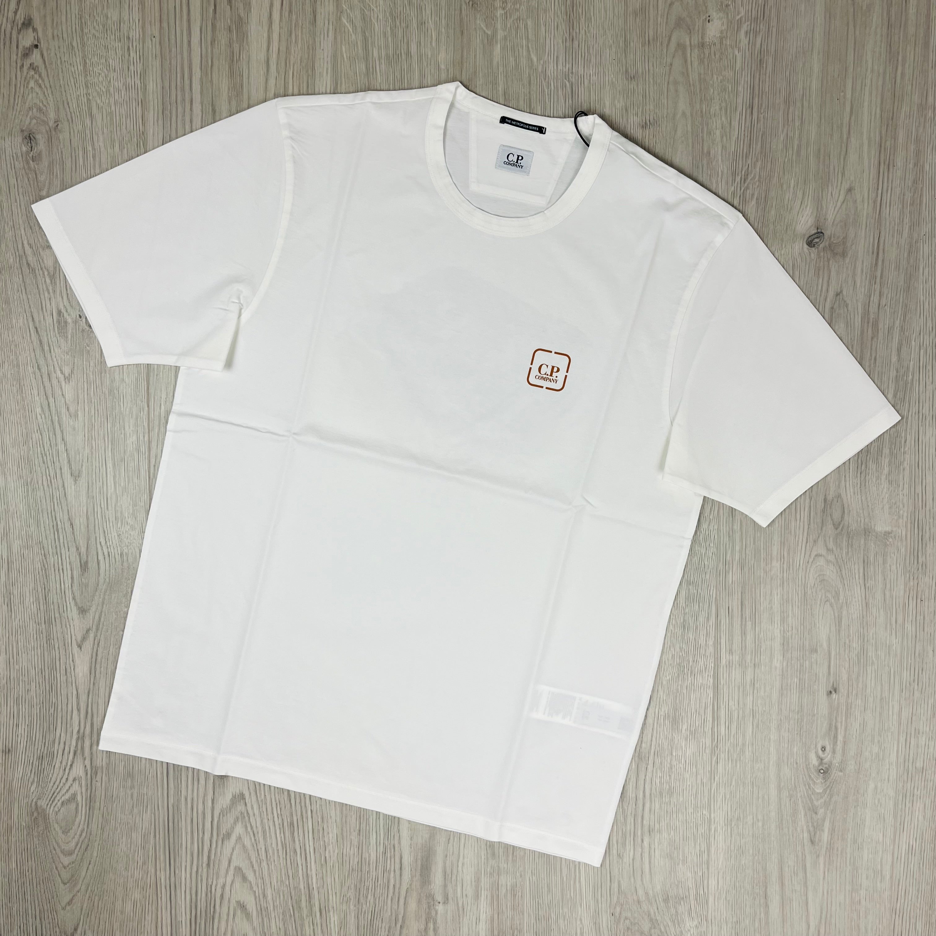 CP Company Metropolis T-Shirt - White -Usfansport