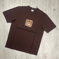 CP Company Metropolis T-Shirt - Rum Raisin -Usfansport