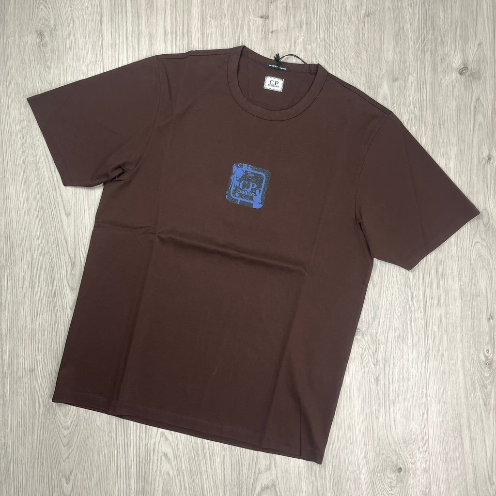 CP Company Metropolis T-Shirt - Rum Raisin -Usfansport
