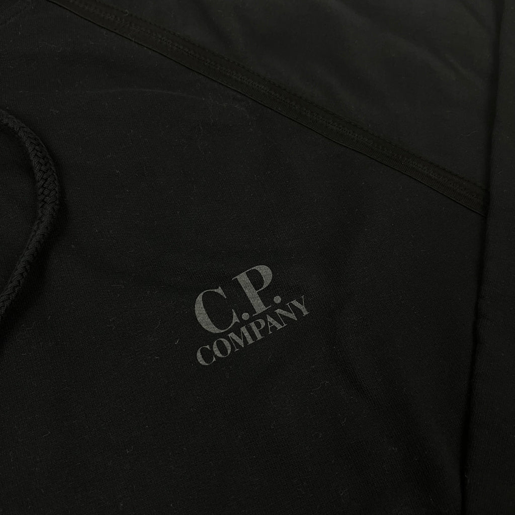 CP Company Light Fleece Hoodie -  Black -Usfansport