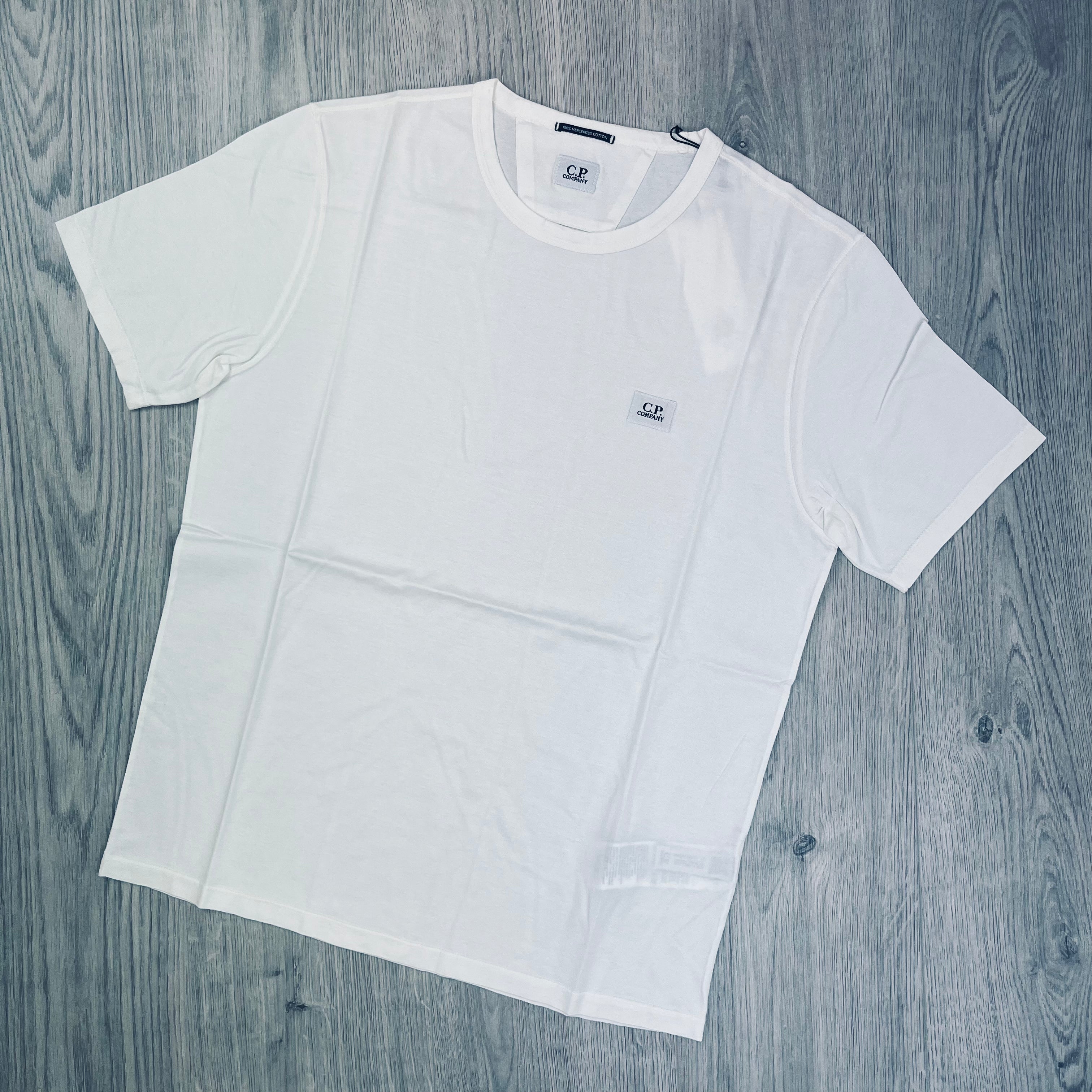 CP Company Patch T-shirt - White -Usfansport