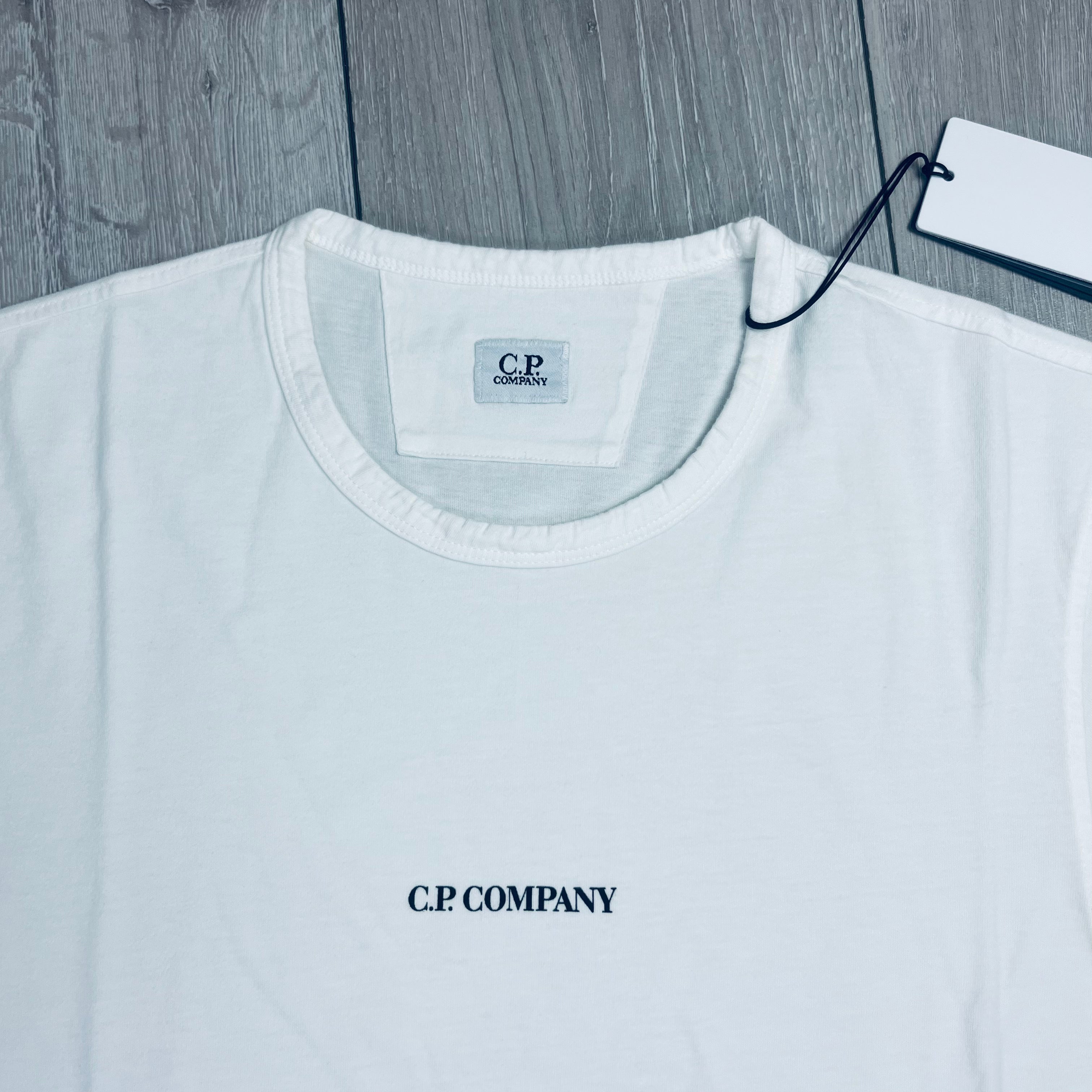 CP Company Printed T-Shirt - White -Usfansport