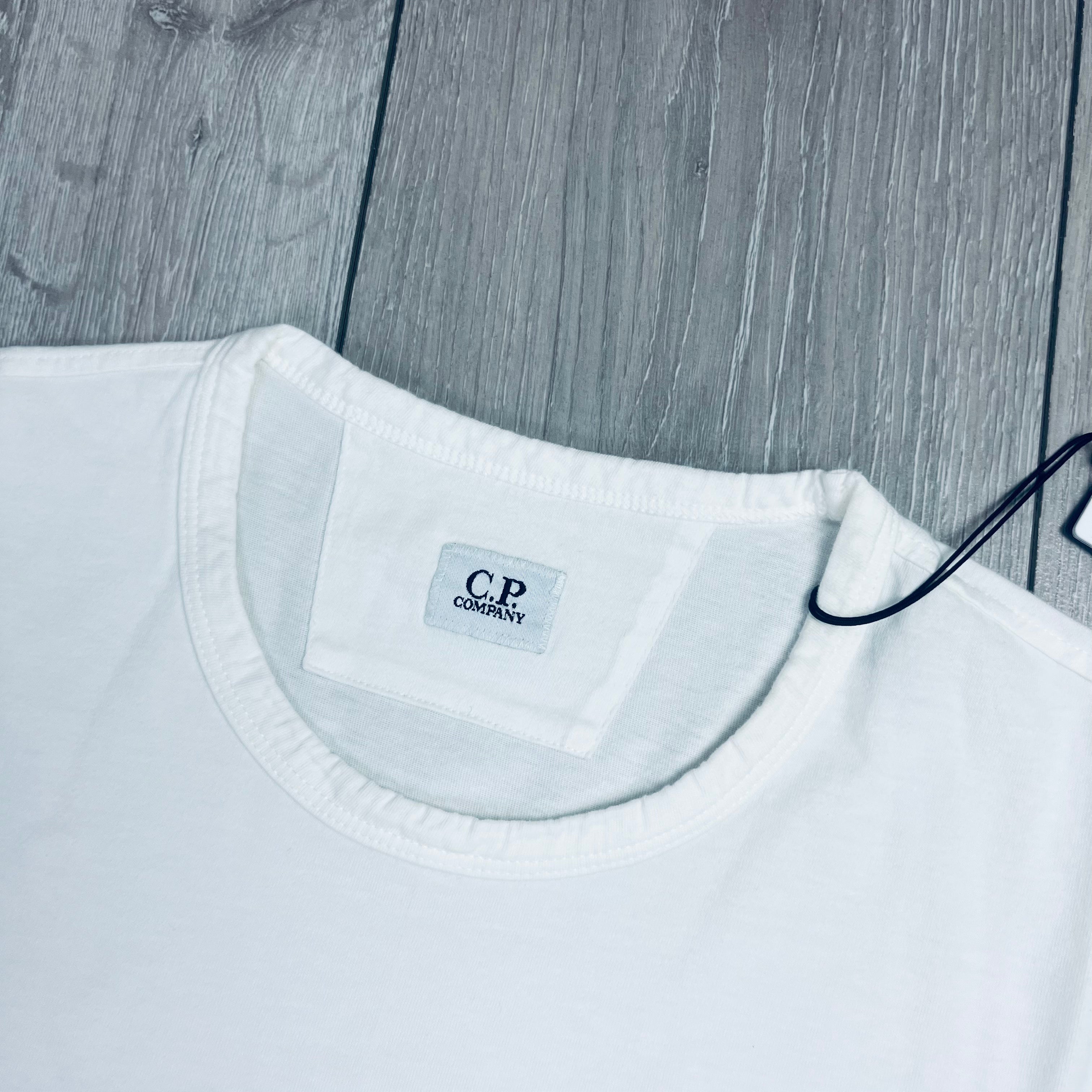 CP Company Printed T-Shirt - White -Usfansport
