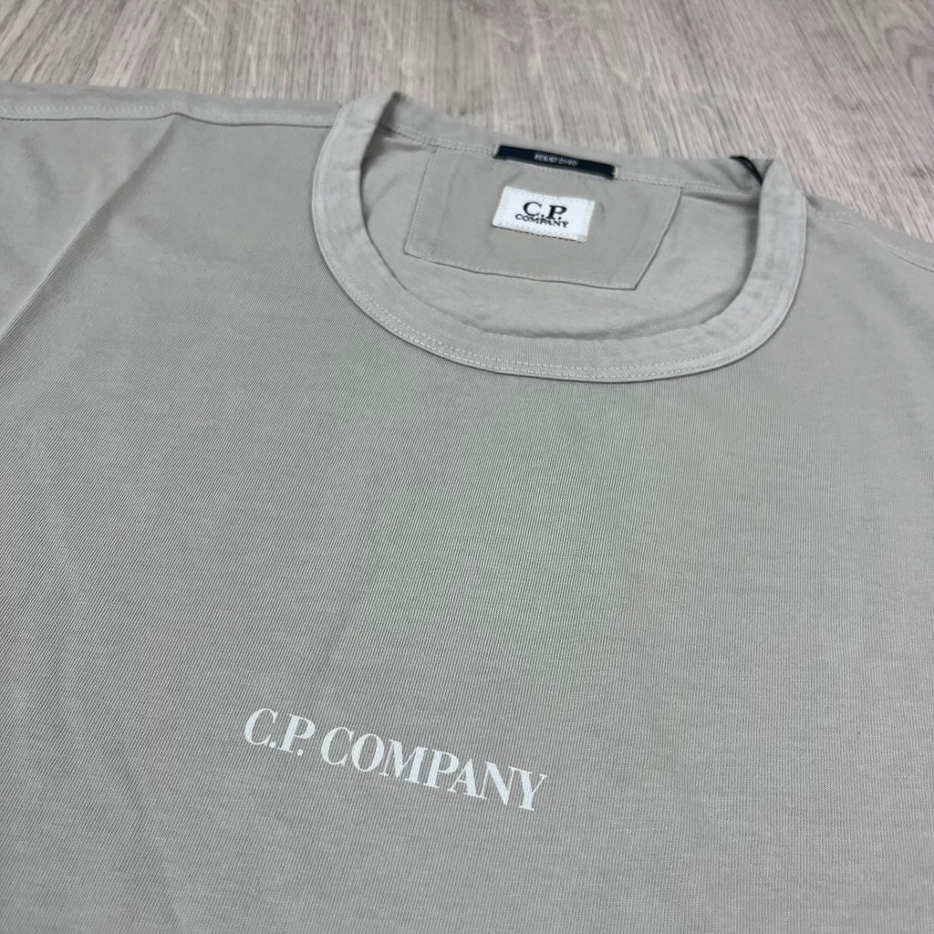 CP Company Printed T-Shirt - London Fog -Usfansport