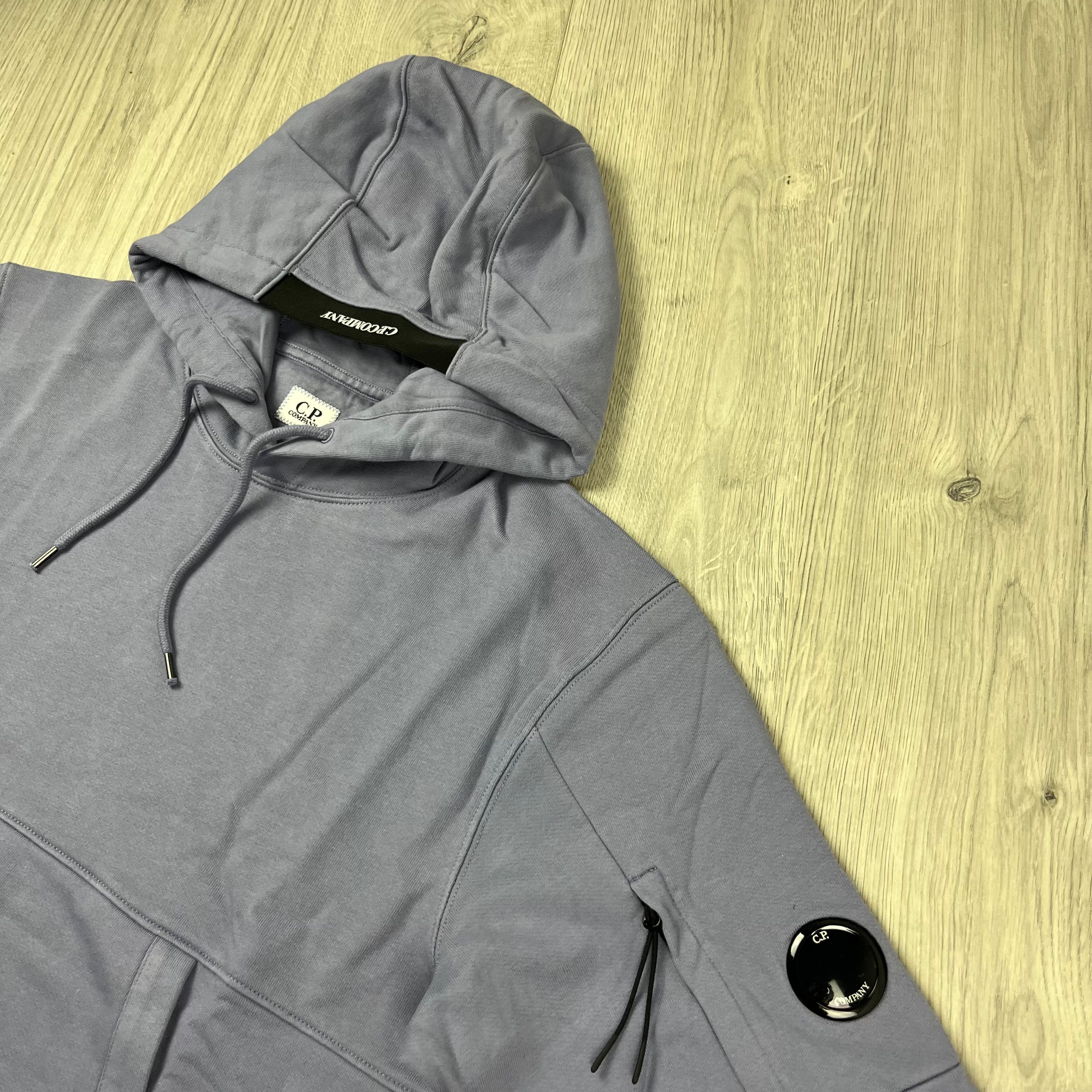 CP Company Raised Fleece Hoodie - Lavender Violet -Usfansport