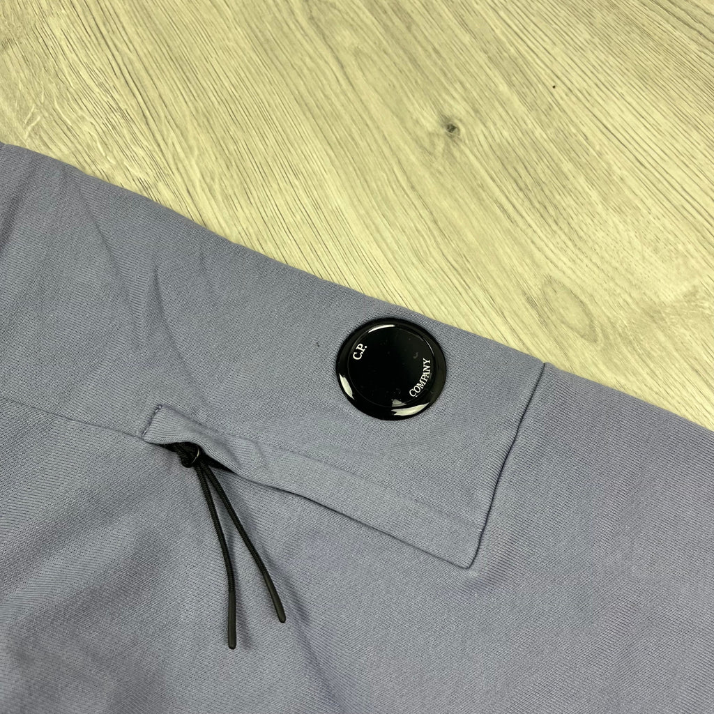CP Company Raised Fleece Hoodie - Lavender Violet -Usfansport