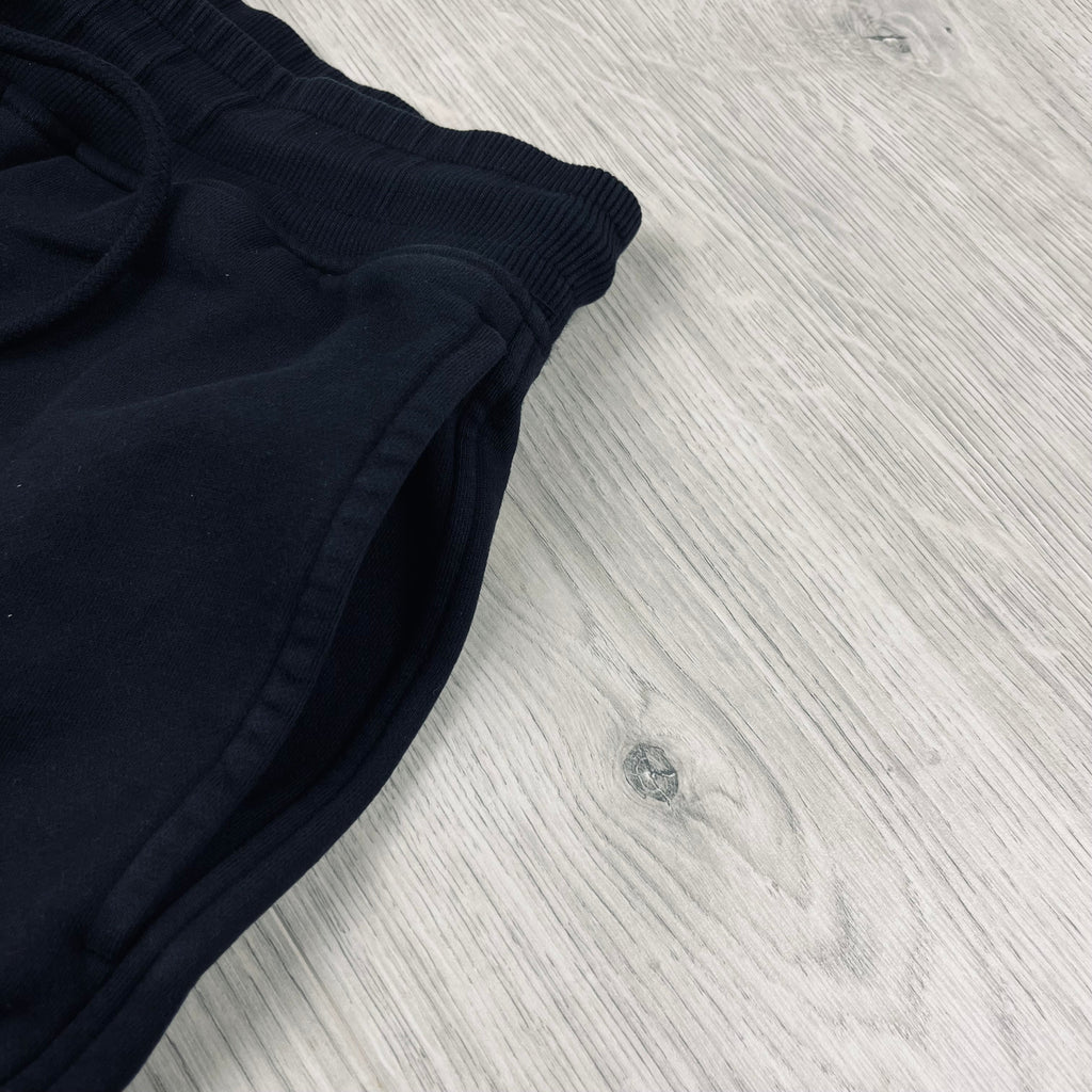 CP Company Raised Fleece Jersey Shorts - Black -Usfansport