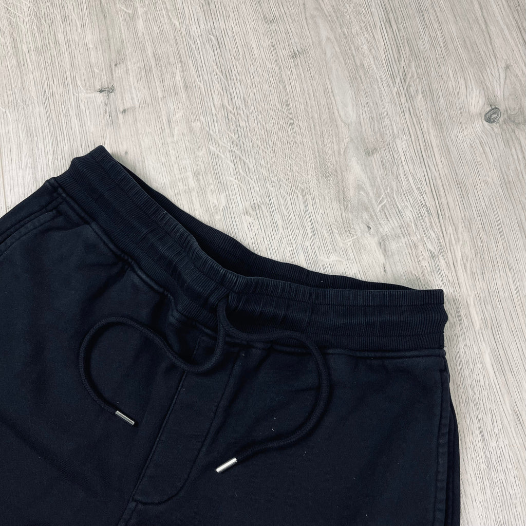 CP Company Raised Fleece Jersey Shorts - Black -Usfansport