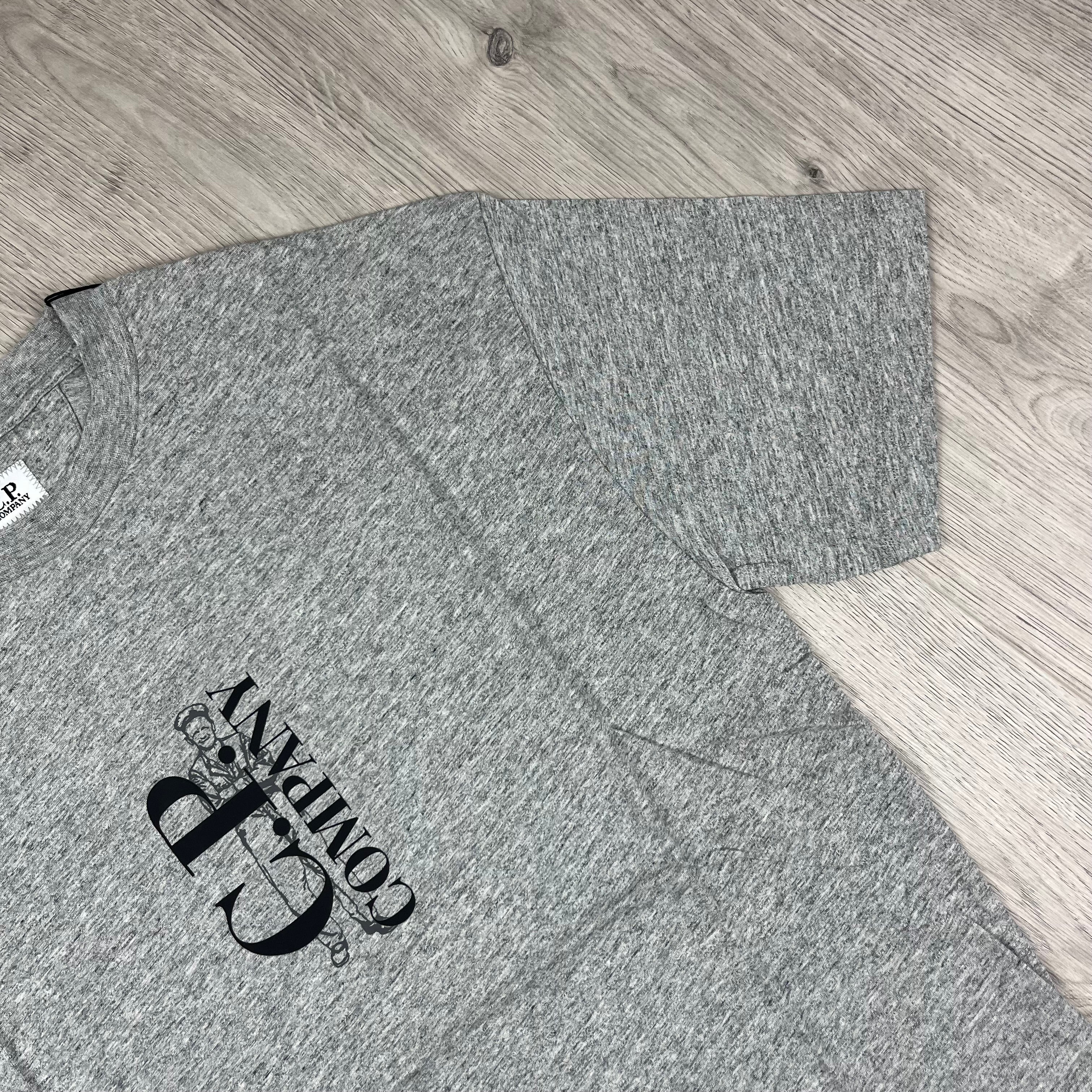 CP Company Sailor T-Shirt - Grey -Usfansport