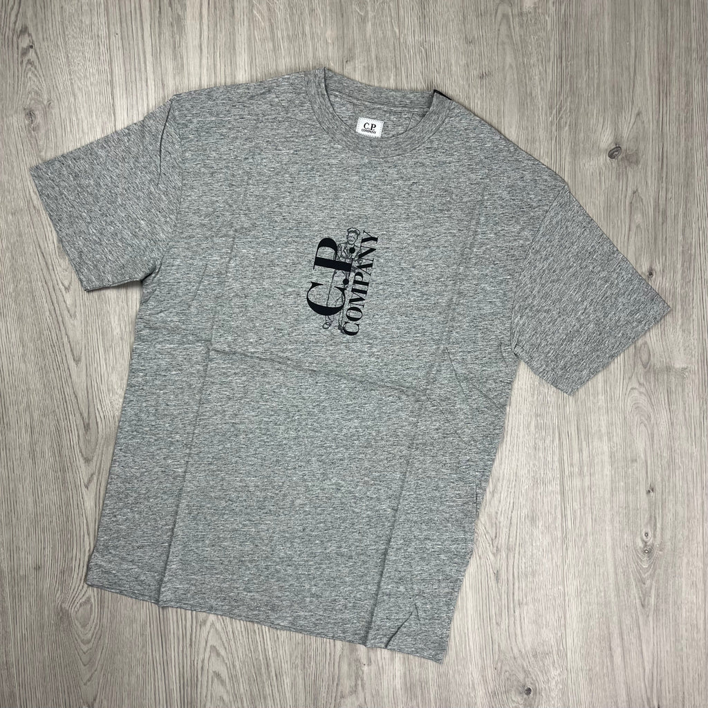 CP Company Sailor T-Shirt - Grey -Usfansport