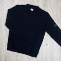 CP Company Raised Fleece Sweatshirt - Black -Usfansport