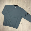CP Company Raised Fleece Sweatshirt - Stormy -Usfansport
