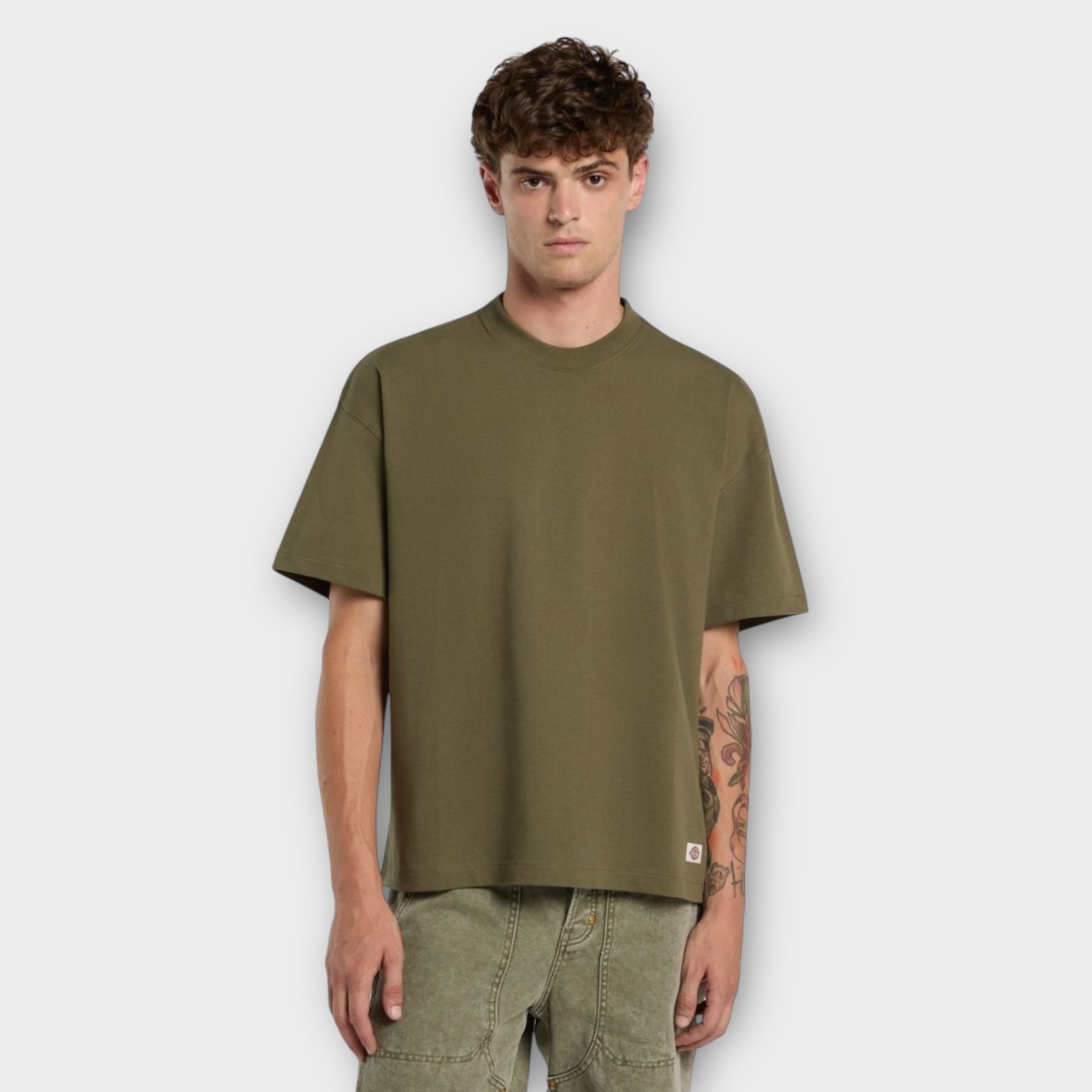 Dickies Mineral Heavyweight T-shirt I Grøn