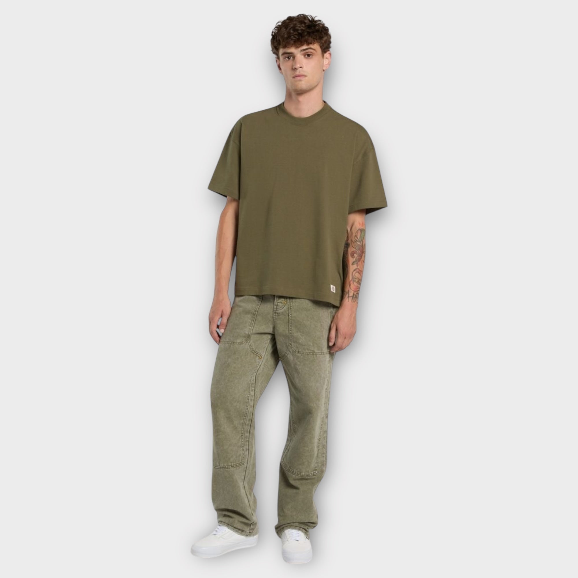 Dickies Mineral Heavyweight T-shirt I Grøn