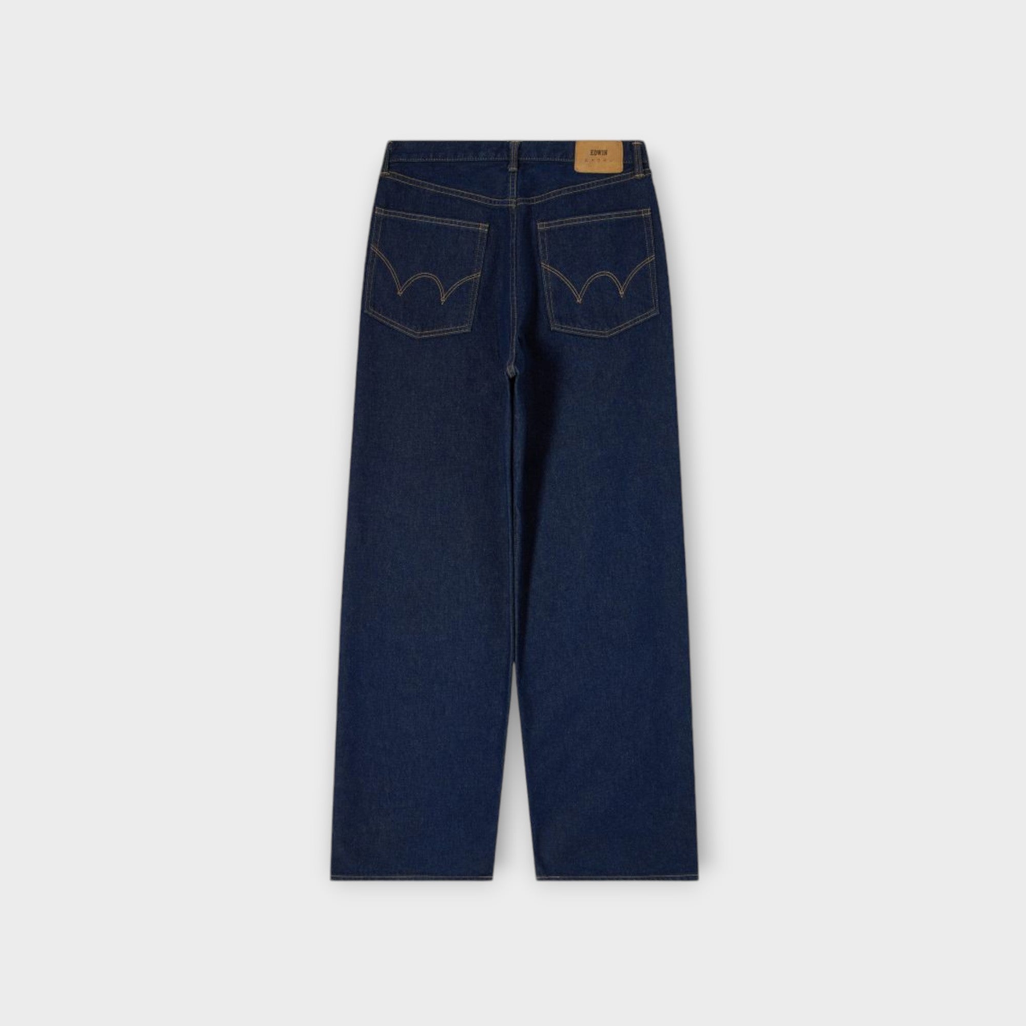 Edwin Wide Jeans I Blue Rinsed