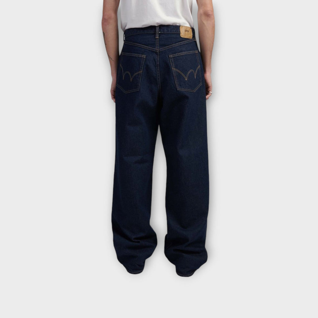 Edwin Wide Jeans I Blue Rinsed