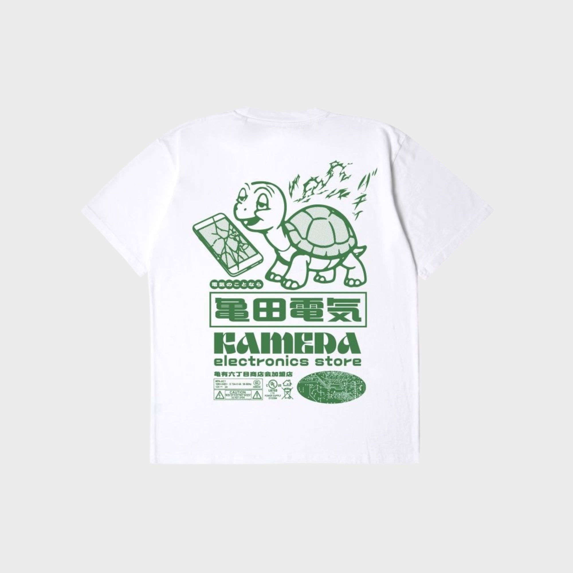 Edwin Kamera T-Shirt I Hvid