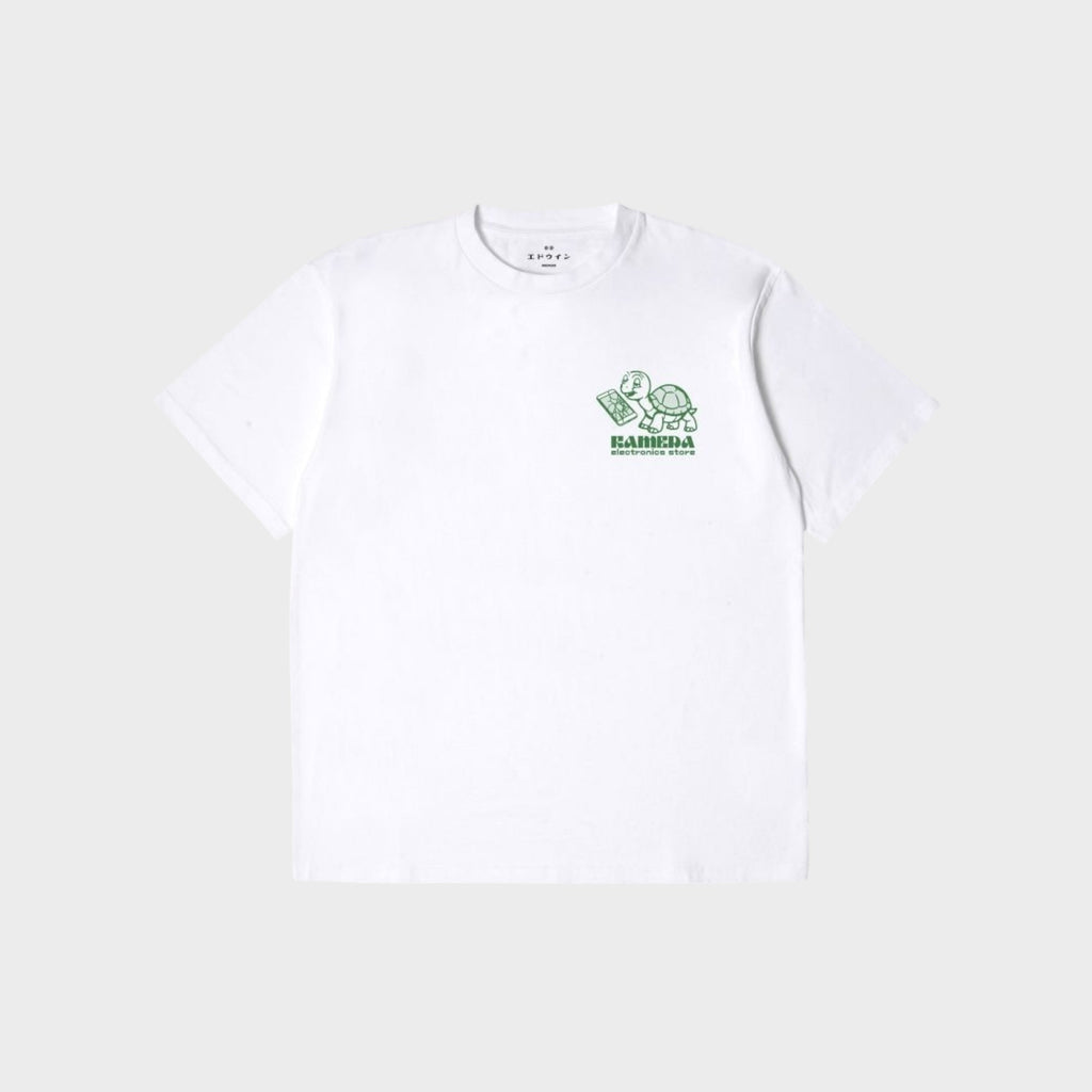 Edwin Kamera T-Shirt I Hvid