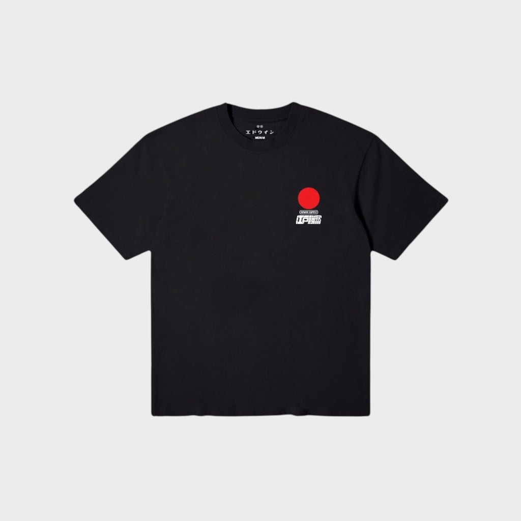 Edwin Sun T-shirt I Sort
