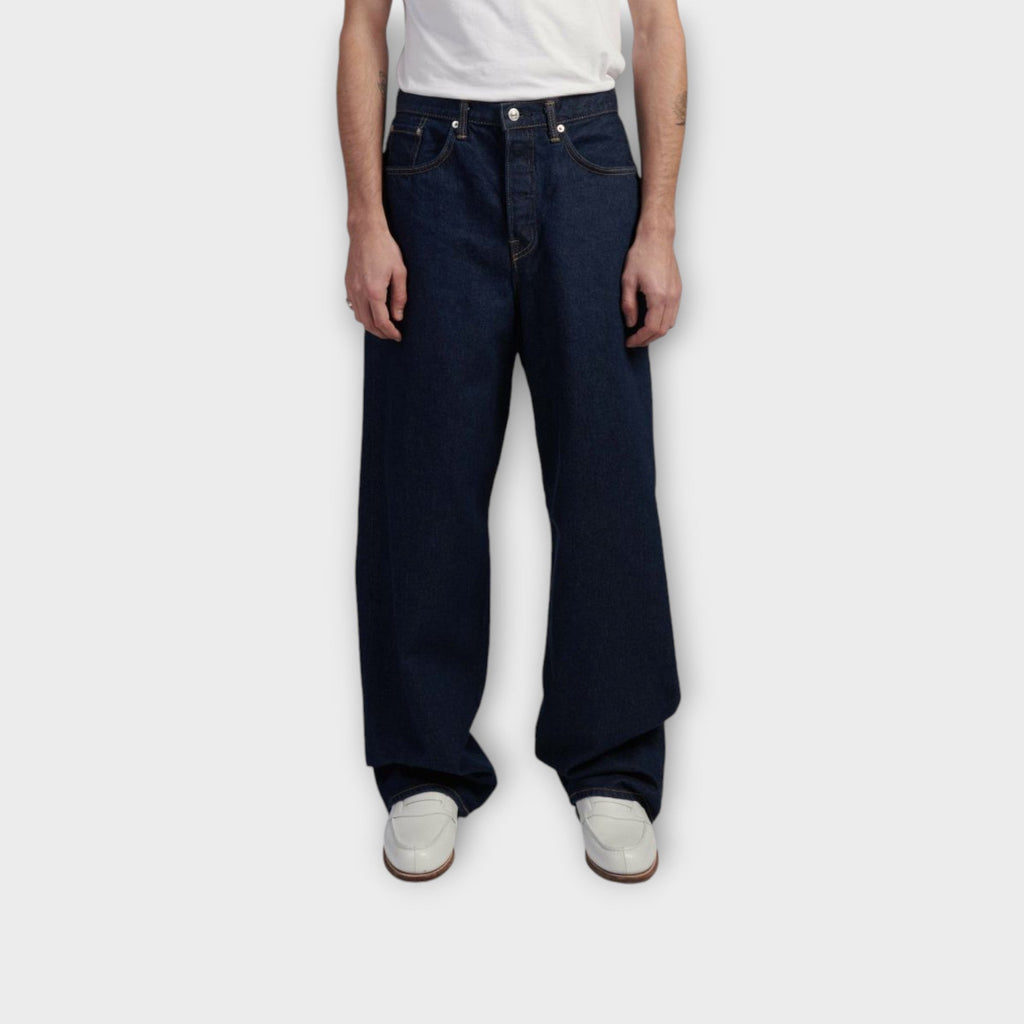 Edwin Wide Jeans I Blue Rinsed