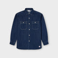 Edwin Work Shirt I Blue Dark Used