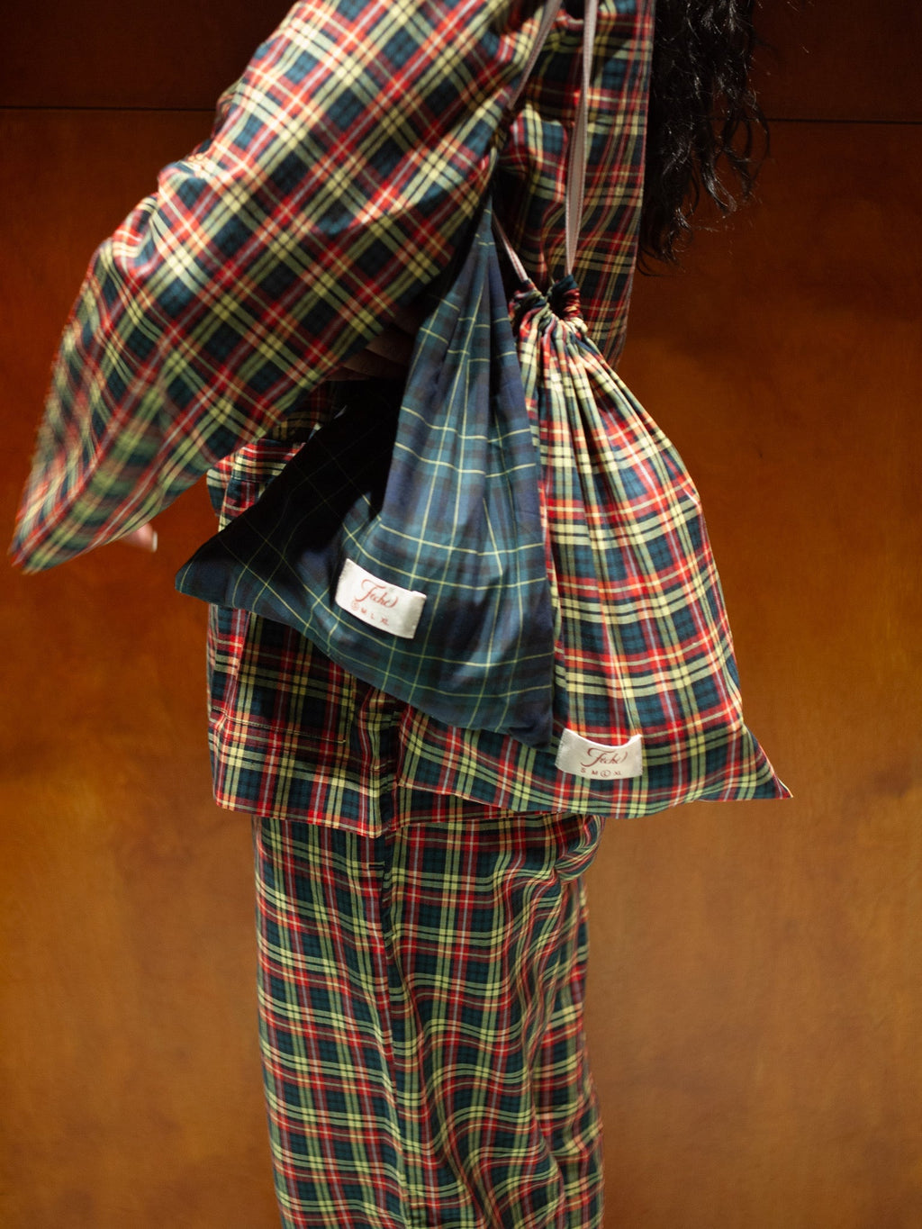 Fichi Long Boxer I Royal Red Check