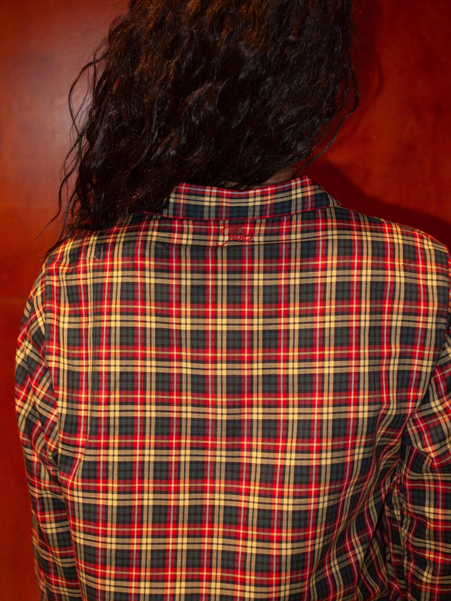Fichi  Trio Shirt I Royal Red Check