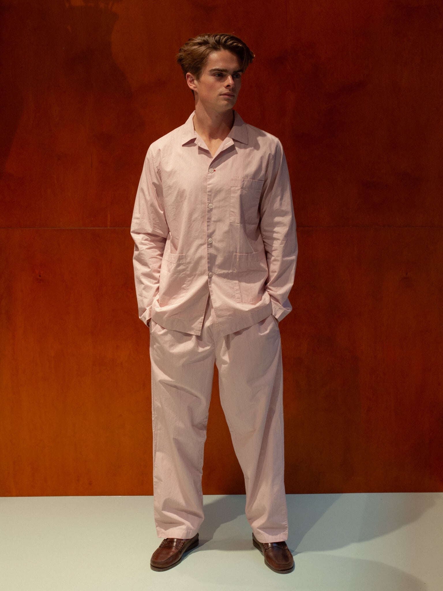 Fichi Trio Shirt I Soft Pink Stripe