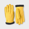 Hestra Deerskin Primaloft Rib I Gul