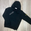 Stone Island Dyed Hoodie - Black -Usfansport