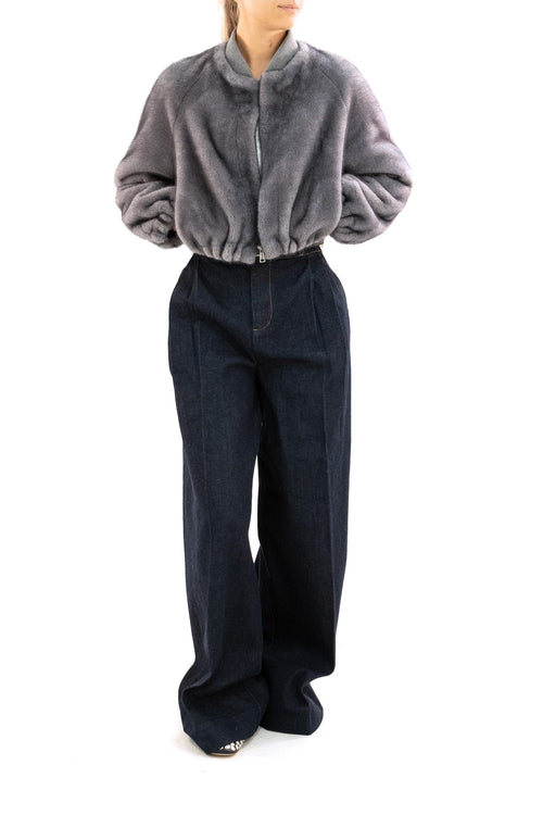 Blouson in Ecopelliccia