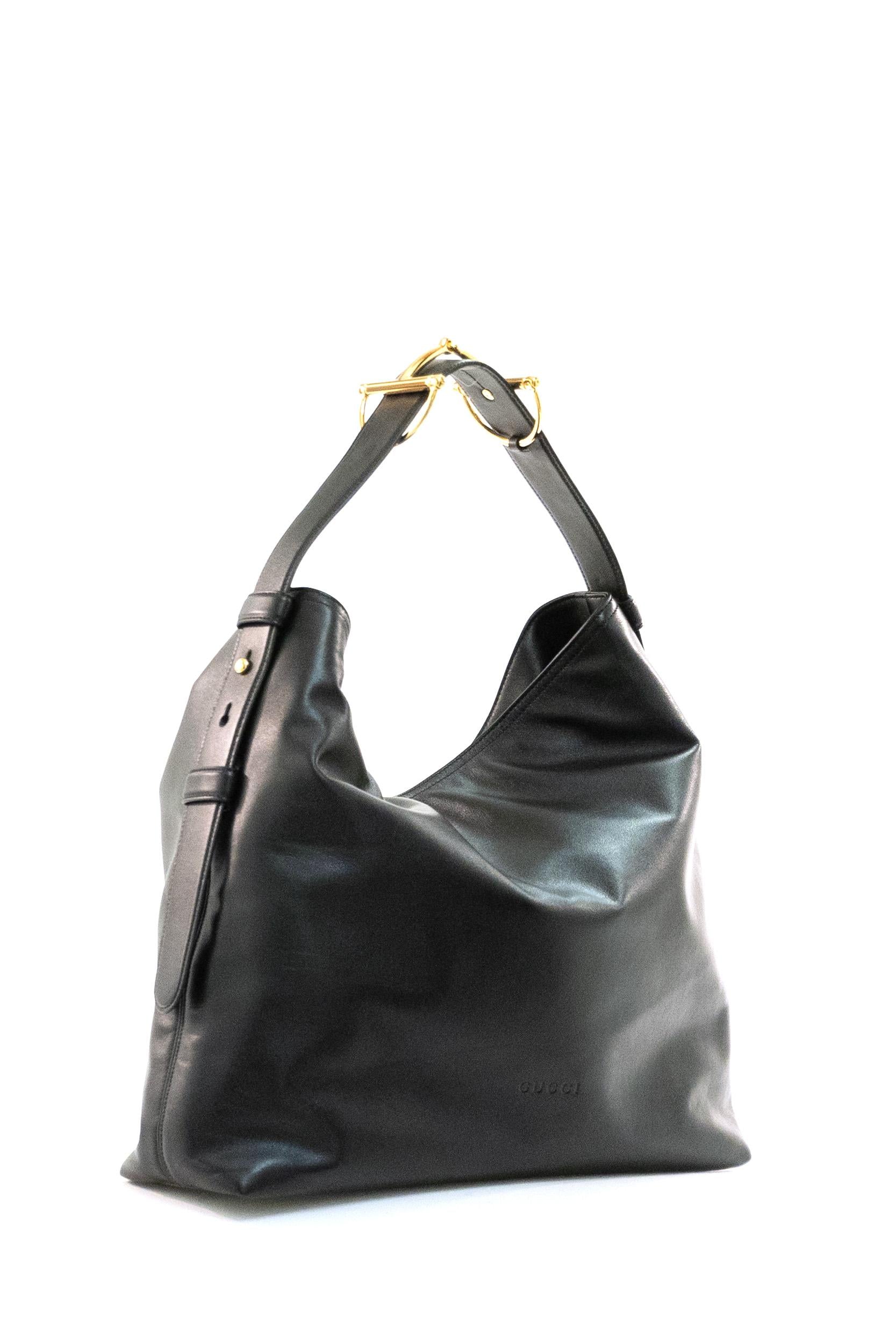 Borsa Gucci Beatrix in pelle di colore nero