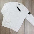 Stone Island Dyed Sweatshirt - White -Usfansport