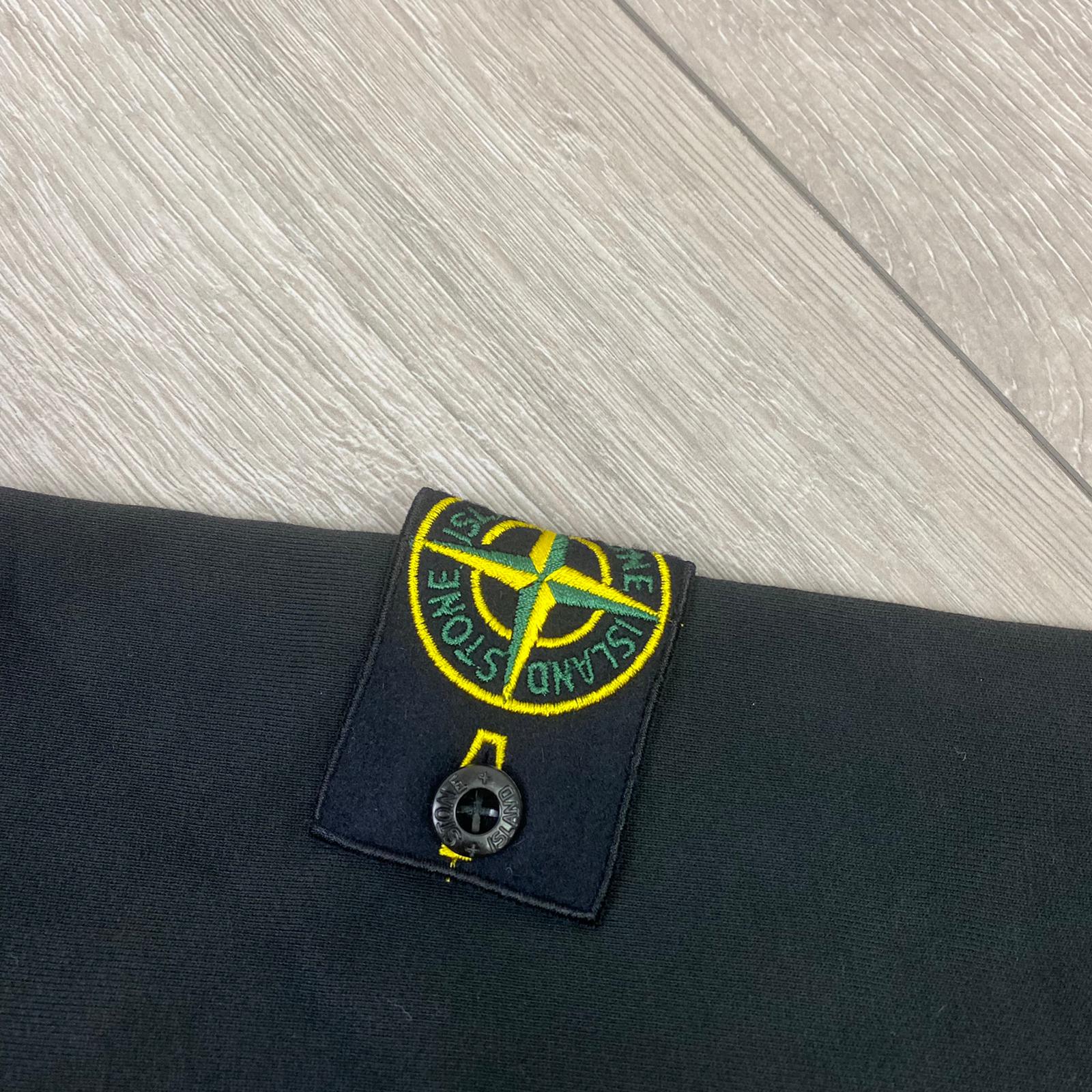 Stone Island Dyed Hoodie - Black -Usfansport