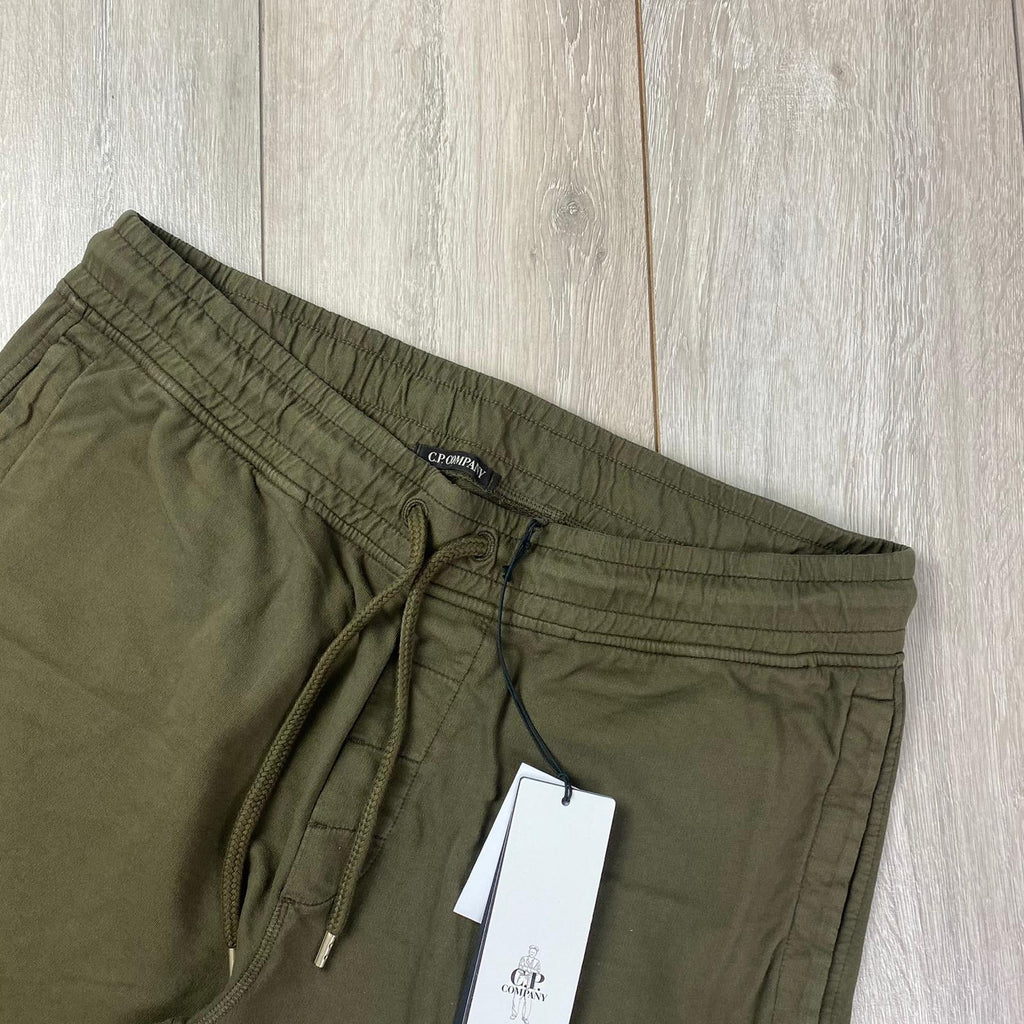 CP Company Jersey Shorts - Green -Usfansport